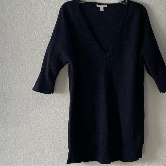 EILEEN FISHER PULLOVER SWEATER TEXTURED ORGANIC LINEN AND COTTON SIZE S/P - Picture 1 of 8